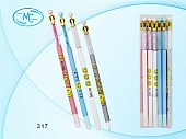 Ручка гелевая синяя пиши-стирай "Smile" 0,5мм