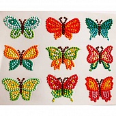 Мозаика алмазная "Бабочки"