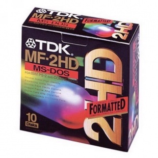  3,5" TDK MF-2HDIF10P . .