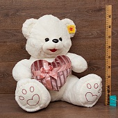 Мягкая игрушка Медведь с сердцем 48см.