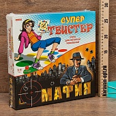 Напольная игра Супер-Твистер+Мафия
