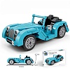 Конструктор "Кабриолет бирюзовый" 163 деталей в коробке Конструктор "Кабриолет бирюзовый" 163 деталей в коробке
