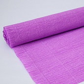 Бумага креповая 2,5метра 90гр. светло-сиреневая Бумага креповая 2,5метра 90гр. светло-сиреневая
