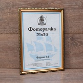 Фоторамка 21х30 пластиковая со стеклом Фоторамка 21х30 пластиковая со стеклом