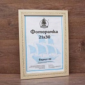 Фоторамка 21х30 пластиковая со стеклом Фоторамка 21х30 пластиковая со стеклом