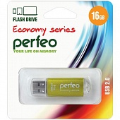 - USB2.0 FLASH PERFEO 16Gb Gold economy series