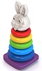 Пирамидка-качалка "Кролик" 28*12*13см. Пирамидка-качалка "Кролик" 28*12*13см.